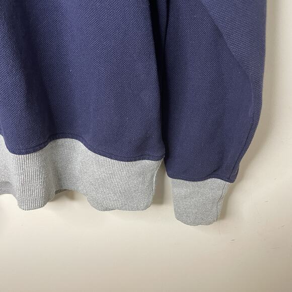 Under Armour Blue/Gray Border Roger Williams Long Sleeve Heavy Cotton Shirt XL - Picture 7 of 13